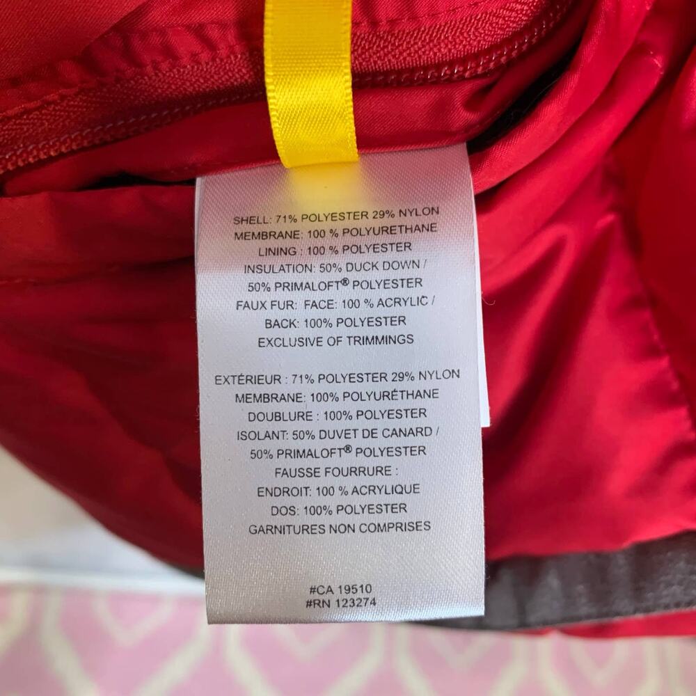 Lol Primaloft Reversible Down Jacket Red - image 8